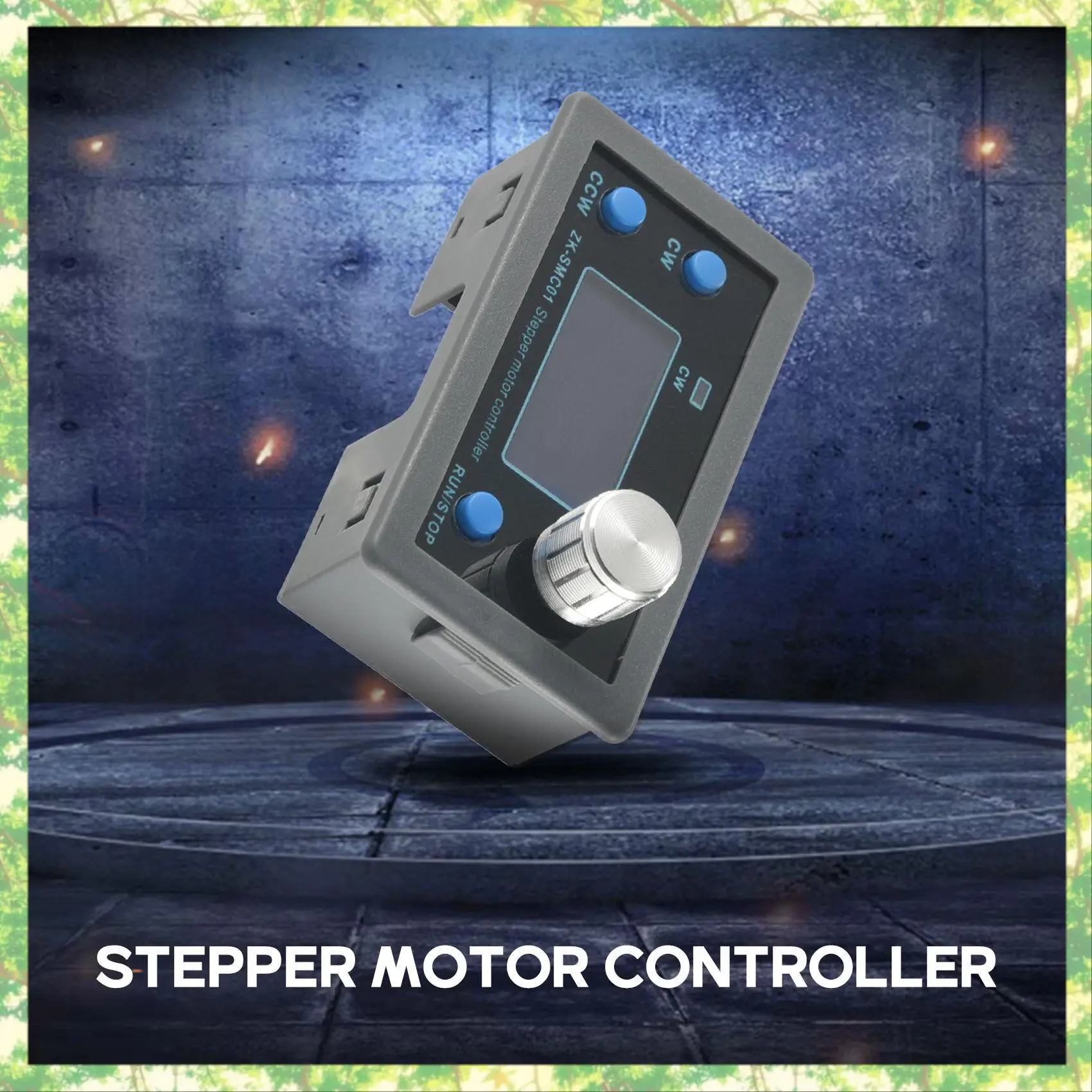 Controlador de motor de passo Smart-42 57, ângulo reverso positivo, placa de controle de velocidade de pulso, comunicação serial programável plc