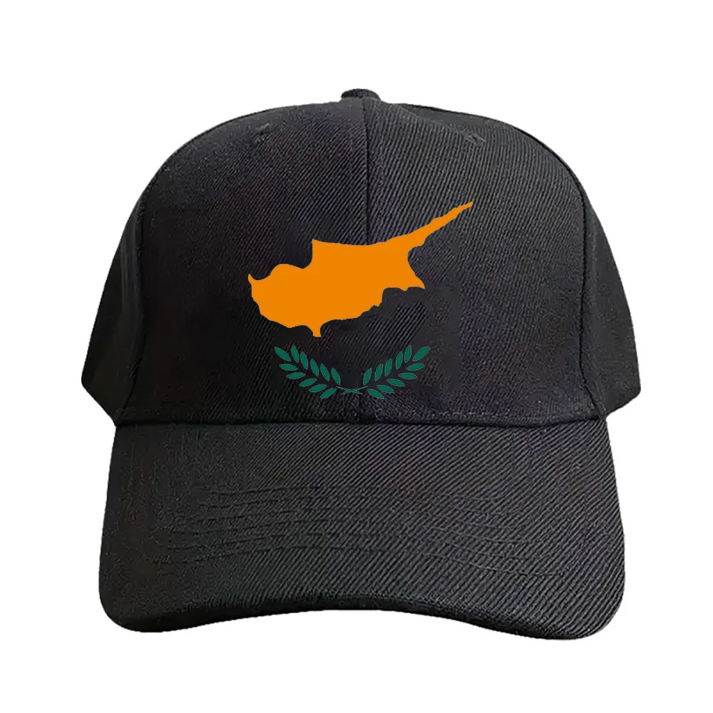 Cyprus country flag symbol Woman Man Baseball Cap Adult Adjustable with Curved Brim Hiking Fishing Hat trucker cap