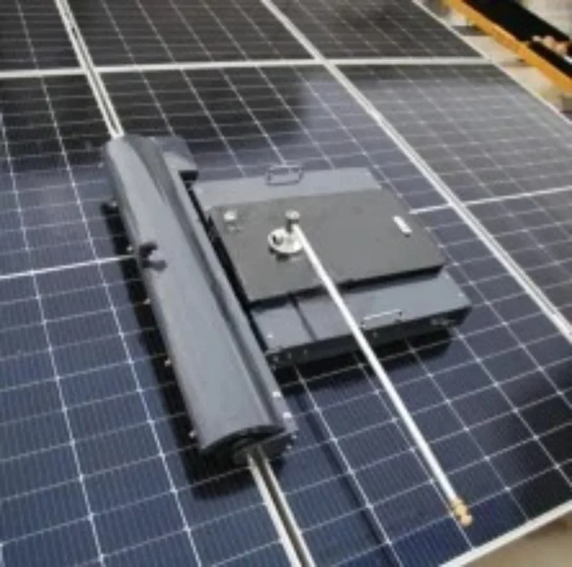 Solar Panel Cleaning Robot Energy Saving Robot High Efficiency PV Cleaner