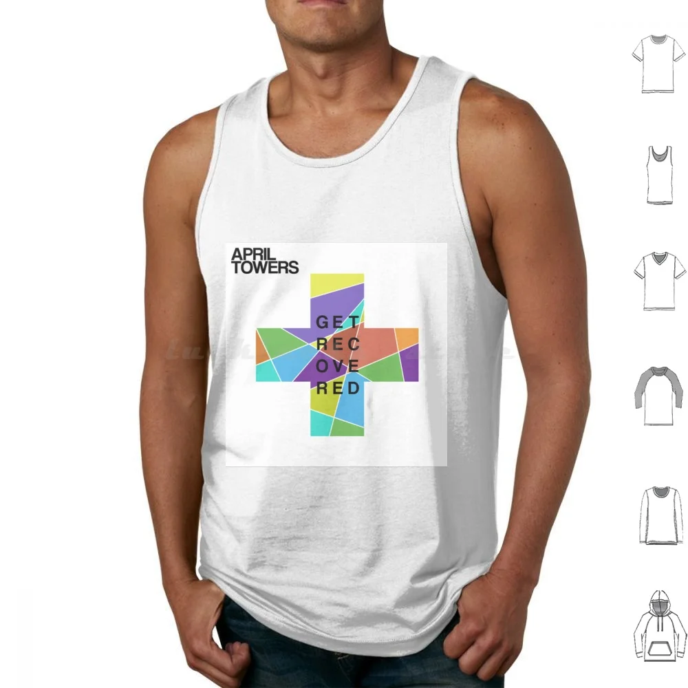 April Towers-Get Recovered Tank Tops Print Cotton April Towers Get Recovered Alternative April Towers Bands