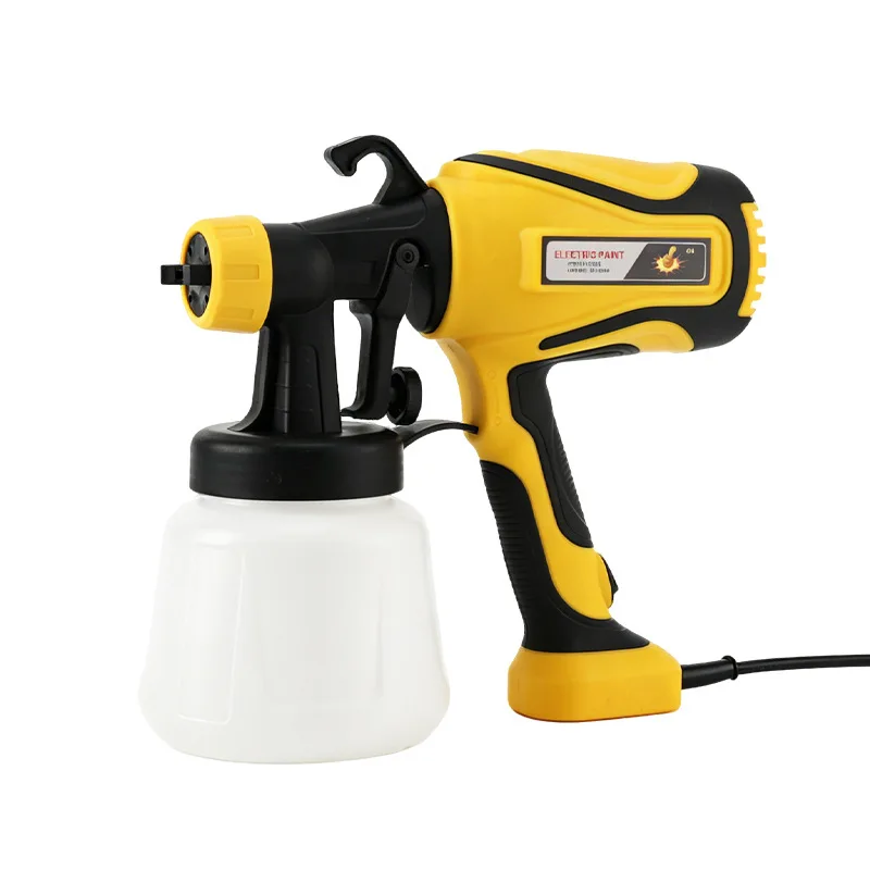 Press Electric Paint Gun Portable Latex Paint Paint Spray