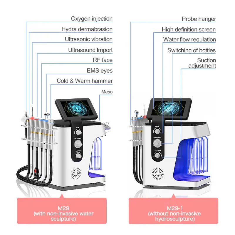 Hurtownia Multi 8 w 1 Naprawa napinająca skórę Podnoszenie infuzji Maszyny do twarzy Hydro Glow Urządzenie kosmetyczne Sprzęt kosmetyczny
