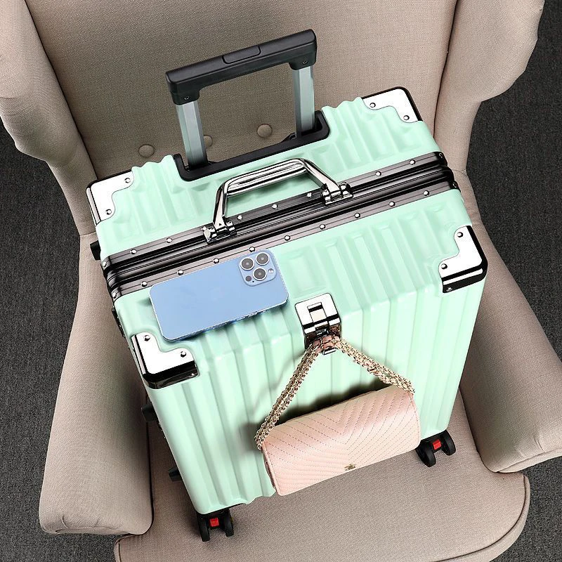 Boarding Luggage New Female Student Large Capacity Super Case Password 28 Travel Box Male Universal Wheel Aluminum Frame Trunk