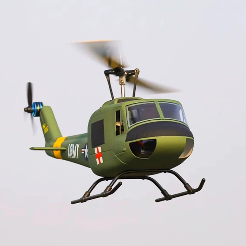 UH-1 V3 Remote Control Helicopter Level 470 6CH GPS H1 Intelligent Flying Helicopter Model Adult Toy PNP/RTF Brushless Motor