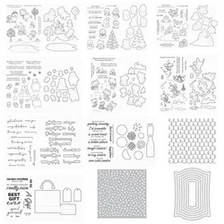 The Whole Caboodle November 2023. Release North Pole Pals Christmas Clear Stamps Cutting Dies Scrapbooking for Paper Making Card