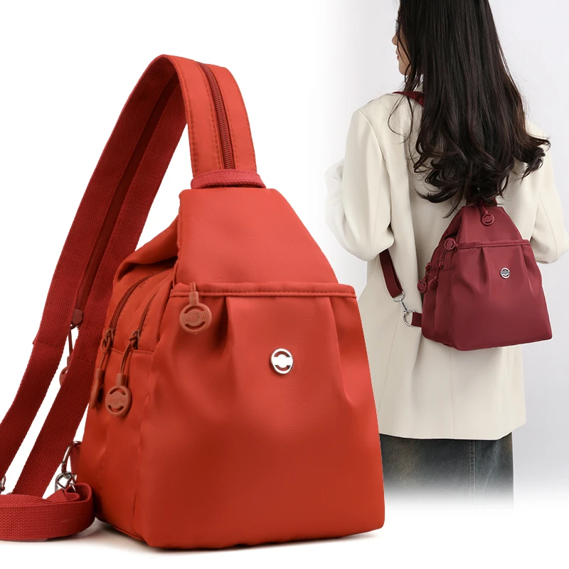 

Новый женский маленький легкий дорожный совет 2025 Faionable Commuter Sle нейлоновый материал без Ba Cuioning Cotton