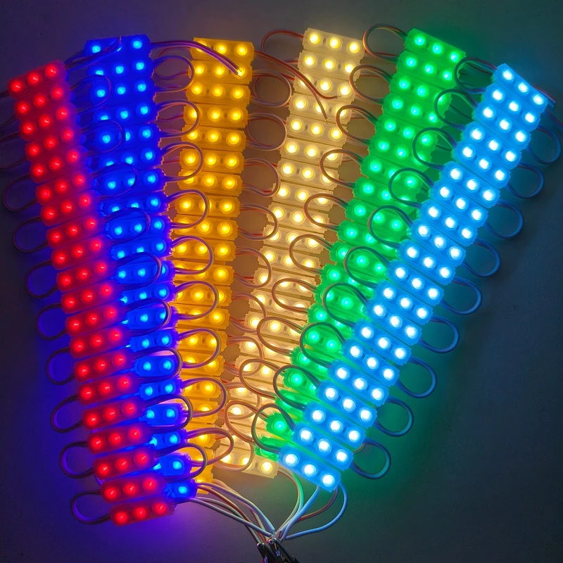 200 pz DC12V 2835 3LED Modulo Iniezione Esterna Impermeabile IP67 Luce di Striscia per Negozio Cartello Pubblicità Segno Lettera Decor