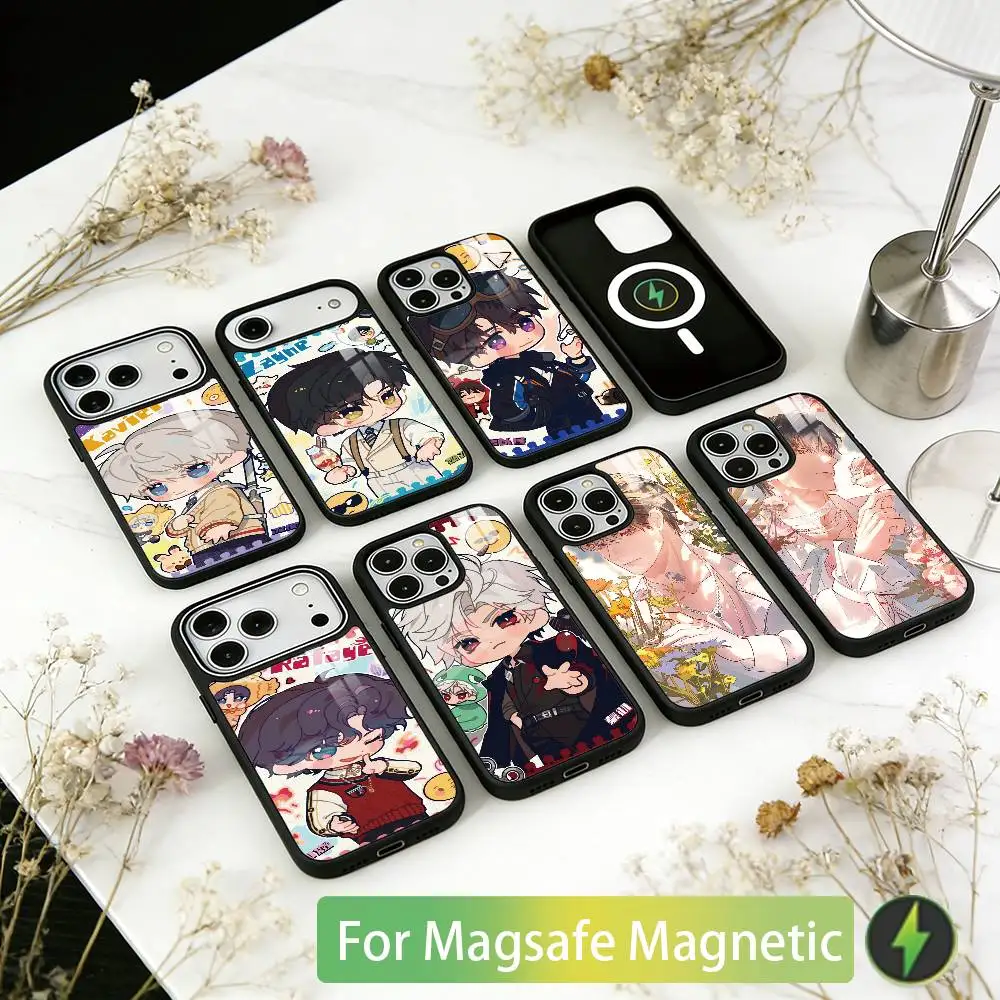 Love And Deep space Phone Case For iPhone17,16,15,14,13,12,11 Plus,Pro Magnetic with Magsafe Wireless Charging