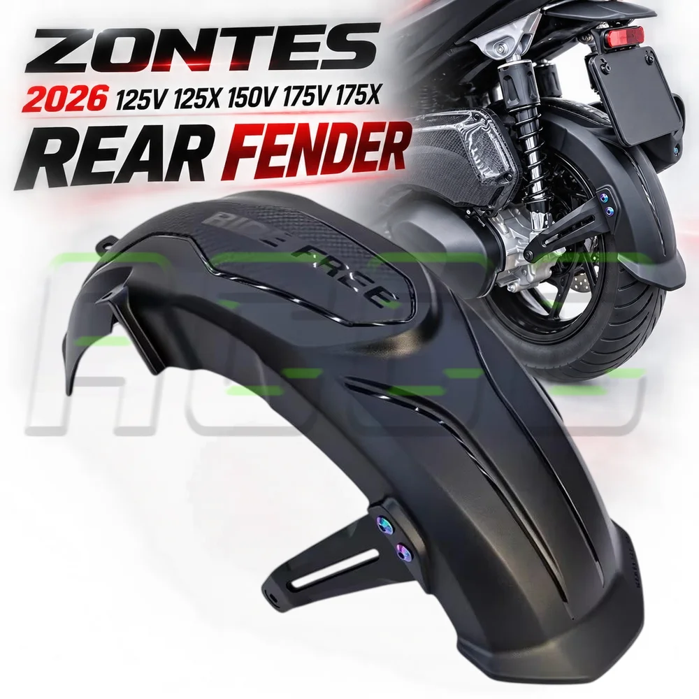 Extended Rear Fender For Fit 2026 ZONTES 150V 125V 125X 150X 175V 175X