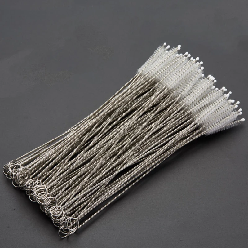 5000pcs/lot ePacket Free shipping 17.5cm straw brush Straw Cleaning Brushes Round Pipe Cleaning Wire Brush Cleaning Brushes