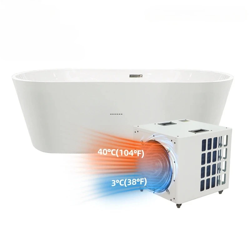 

CHKJ Fuerle Customized Smart WIFI Acrylic Cold Plunge Tub Set Automatic Bathtub Ice Bath Pump Cold Water Therapy Cold Water