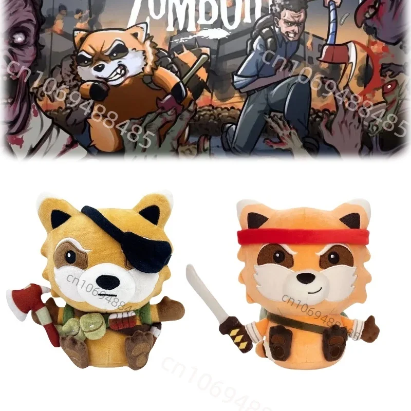 

Новый проект Zomboided Spiffo, плюшевая милая Steadfast Spiffo, плюшевая подушка с изображением маленького енота для детей, подарки на день рождения