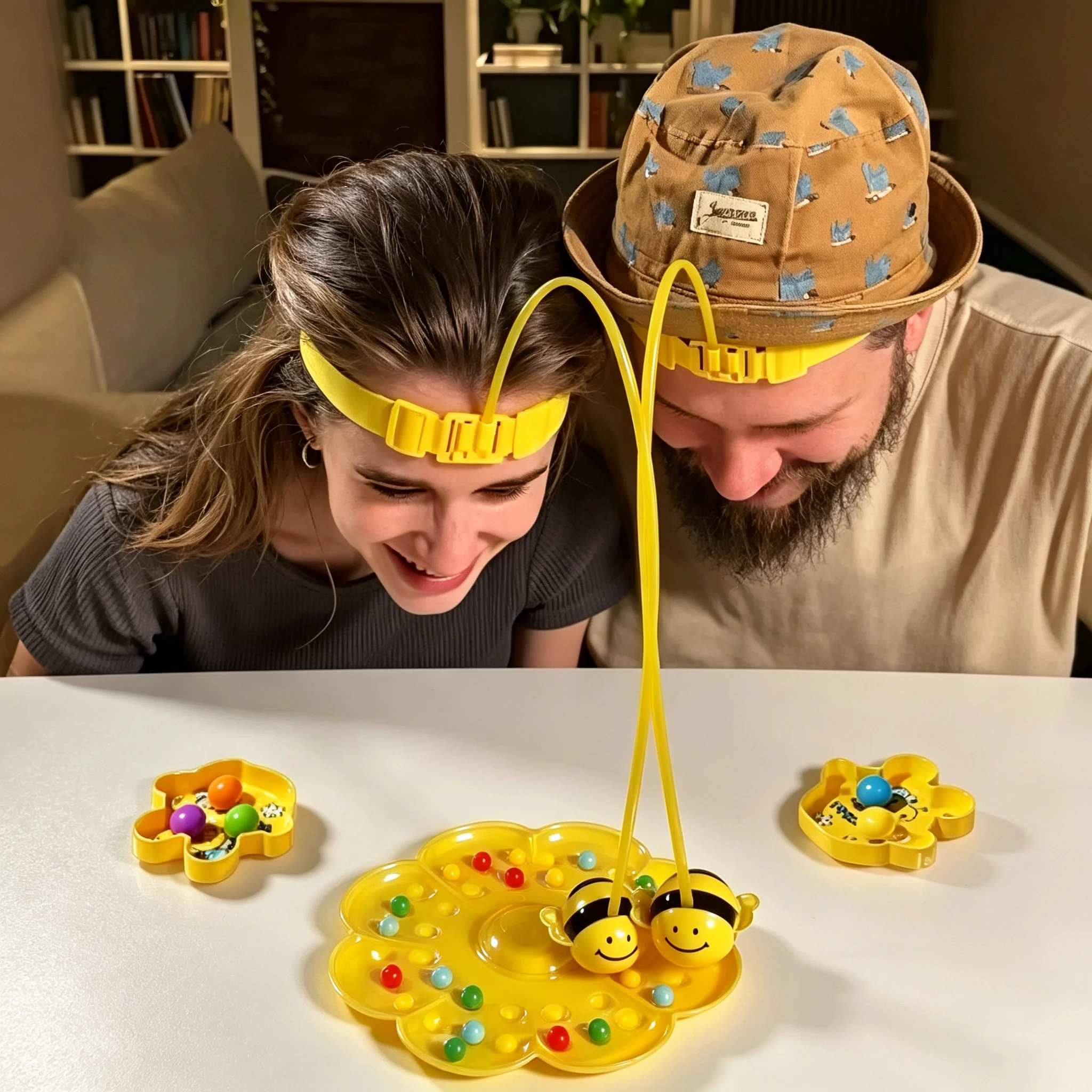 Little Bumblebee Multifunctional Board Game Puzzle Fishing Toys Interactive Educational Toys For Kids Christmas Gift Family Game