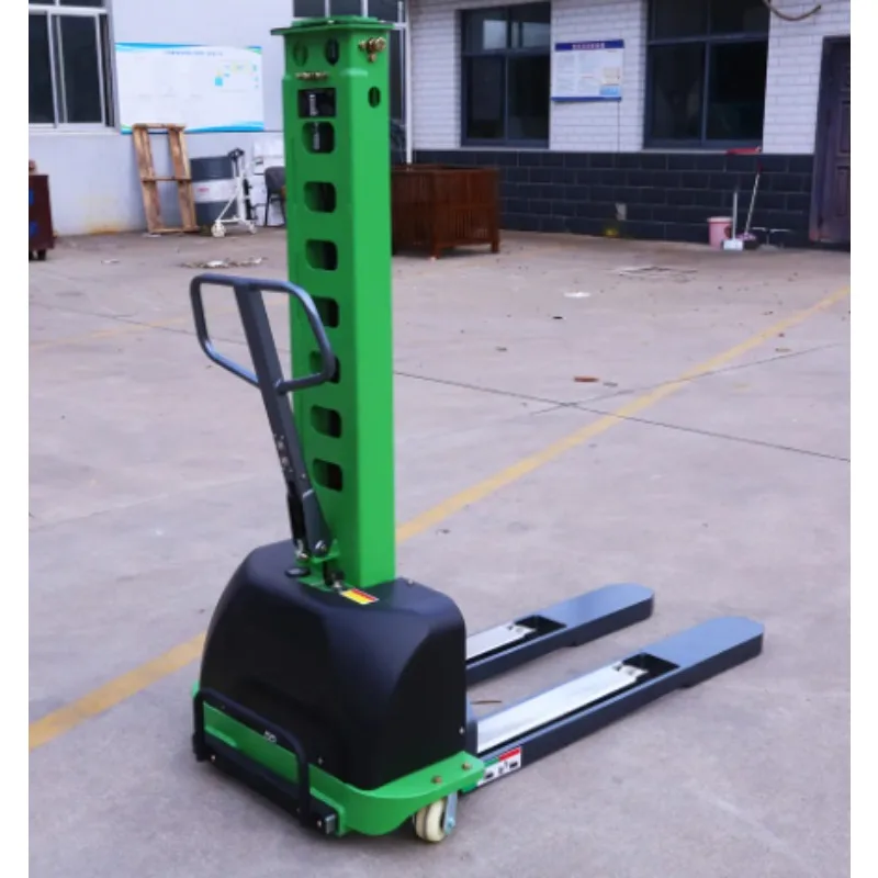 Semi-electric pallet stacker dump truck economical warehouse factory logistics equipment
