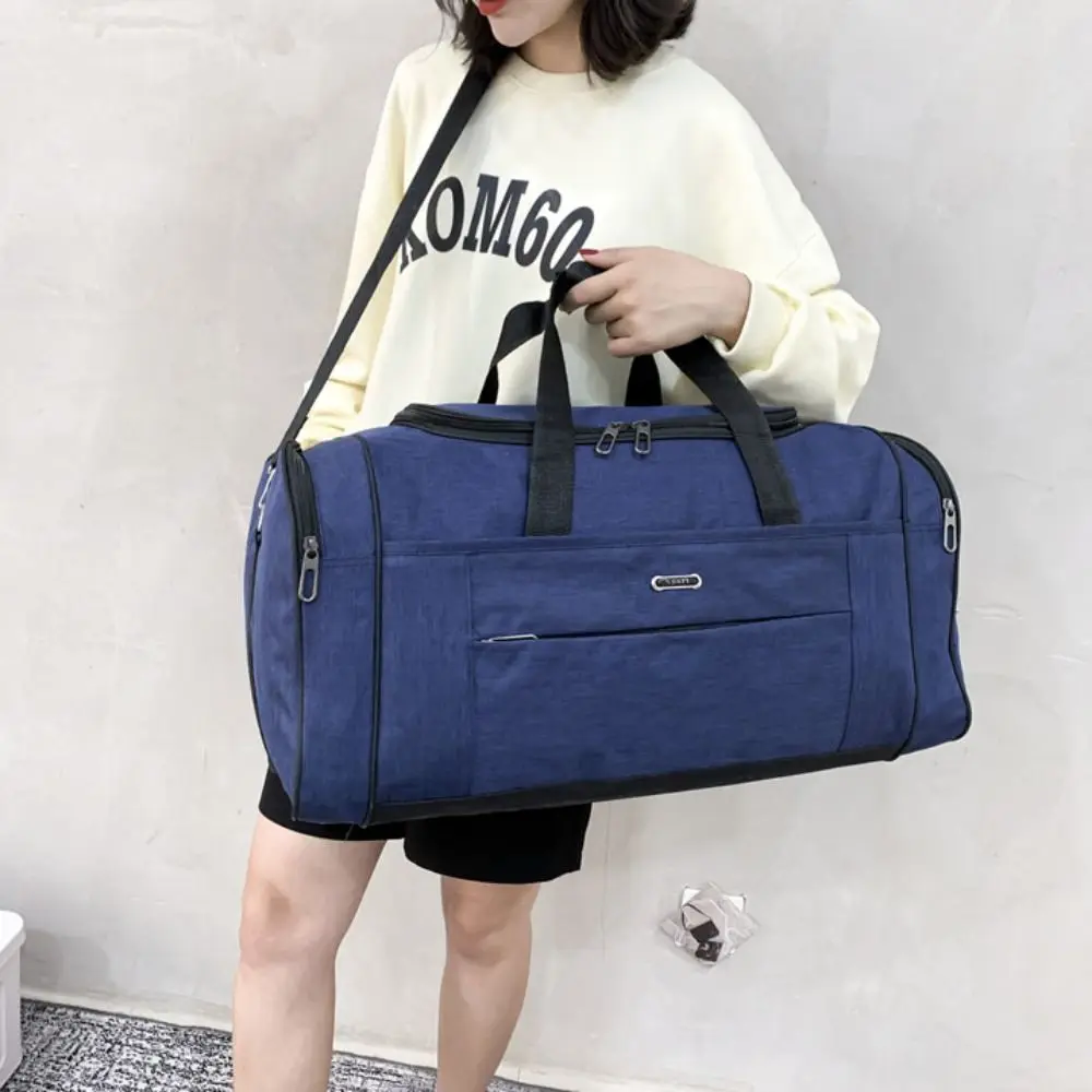

Ins Large Capacity Travel Duffle Bag Waterproof Handheld Travel Luggage Bag Sports Oxford Messenger Bag Travel