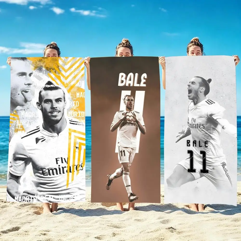 Football Player Gareth Bale Towel Microfiber beach towel, quick-dry, sand-free, ultra-fine fiber, super soft.
