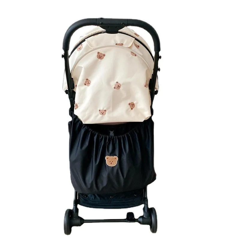 Sac de Rangement Réutilisable et Lavable pour Couches et BiSantos de Bébé Poussette de Voyage en Plein Air