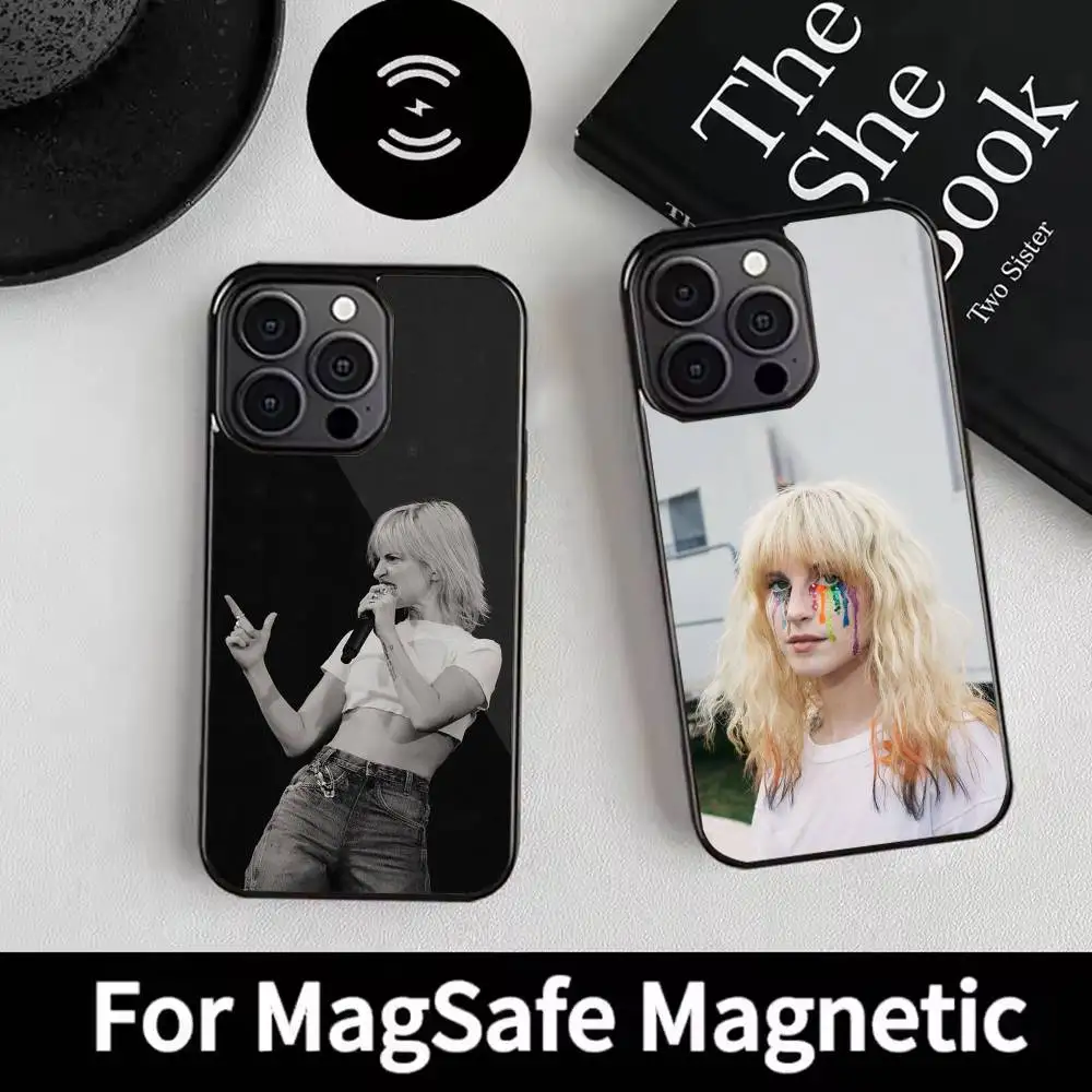 

Singer H-Hayley W-Williams Phone Case For iPhone 17,16,15,14,13,12,Plus,Pro,Max for Magsafe Magnetic Wireless Charging