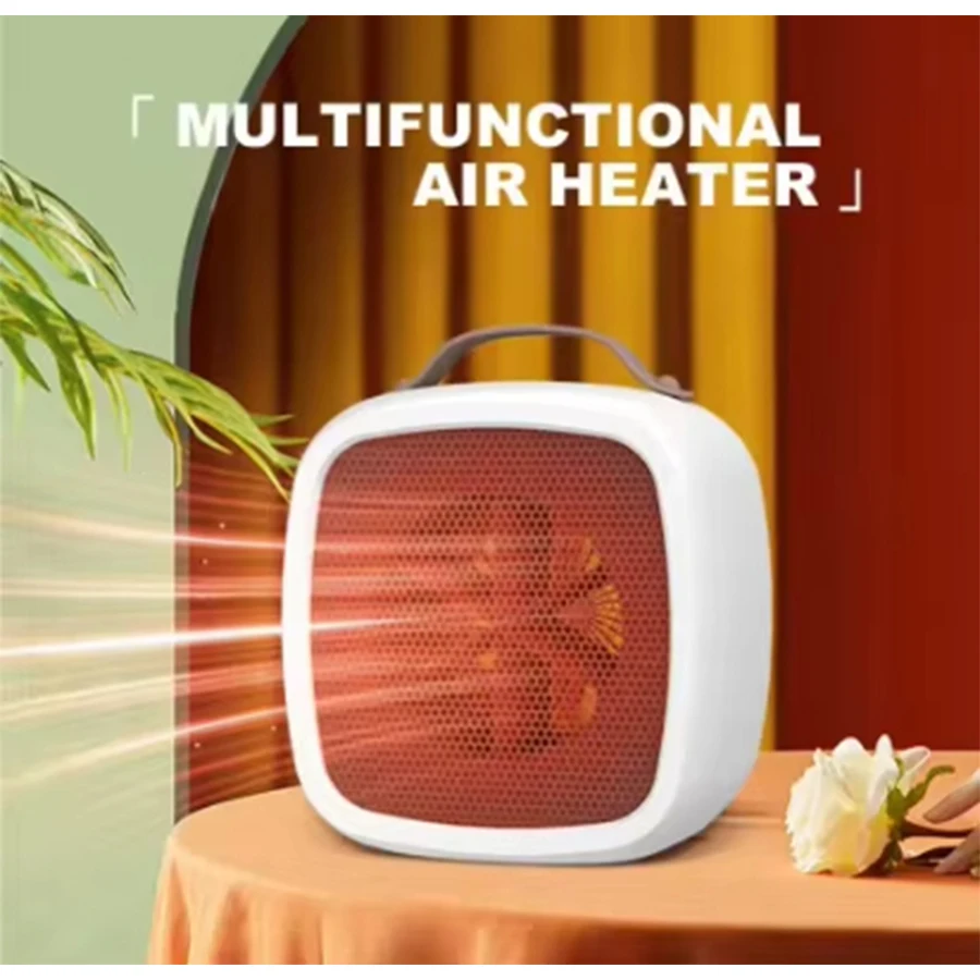 سخانات محمولة، آلات تسخين أساسية لفصل الشتاء، سخان كهربائي صغير واحد مع شحن USB، حماية من الحرارة الزائدة والإغلاق التلقائي