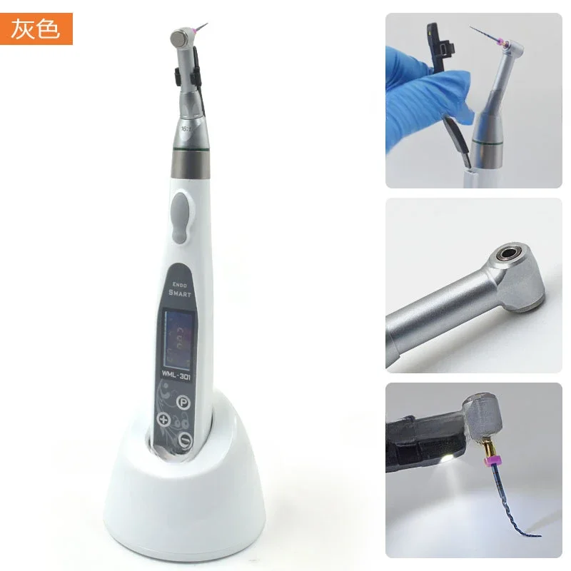 Endodontics Instruments Dentals Wireless LED Endos Motor 16:1 Standard Contra Angle Endo Smart Rotary Dentistry Tool