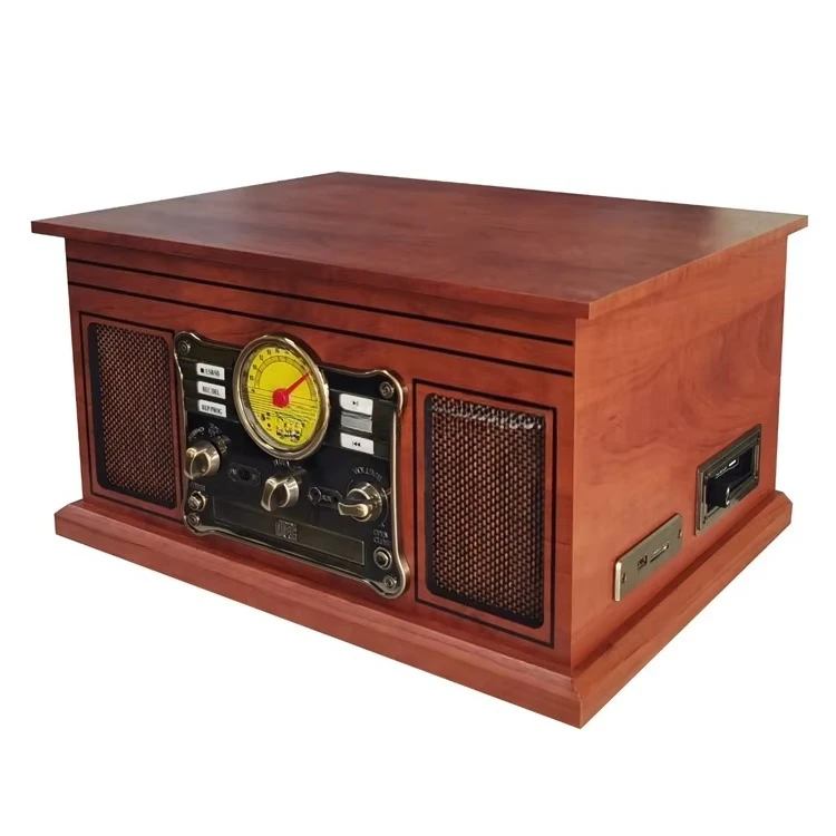 Портативный USB-плеер Toca-Discos De Vinil Bt в стиле ретро для различных виниловых дисков и LPS