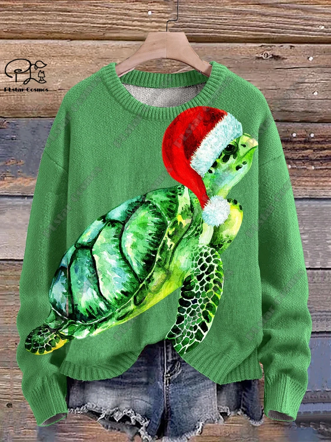 3D printing animal series cool cat print pattern ugly sweater casual winter warm sweater new style unisex   S-16