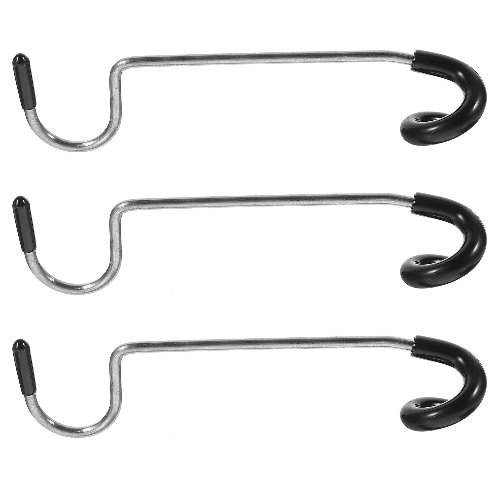 

3 Pcs Small Camping Light Pole Hook Travel Hooks Cast Iron Deck Tent Lamp Hanger