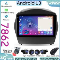 Car Android For Hyundai Tucson 2 IX35 2009 - 2015 Video Auto Radio GPS Navigation Multimedia Player Carplay 5G WIFI No 2din DVD
