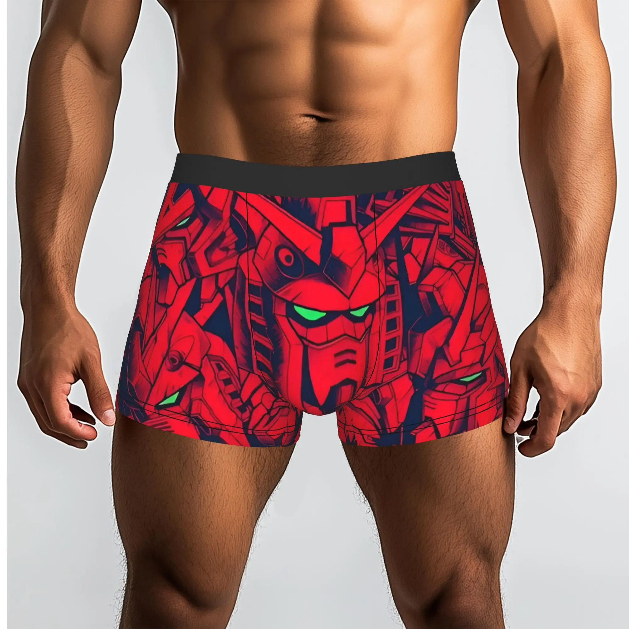 

Трусы-боксеры мужские BANDAI Gundam 28: комфортные шорты-боксеры для мужчин