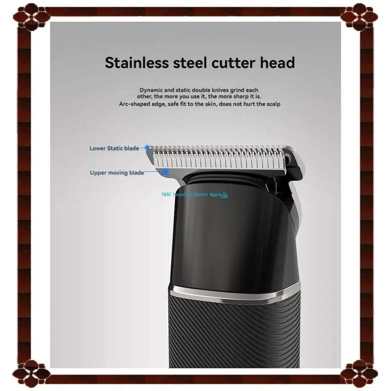 24-Hour Delivery Electric Trimmer For Men's Groin Hair Versatile Body Groomer Digital Display Waterproof Hair Trimmer