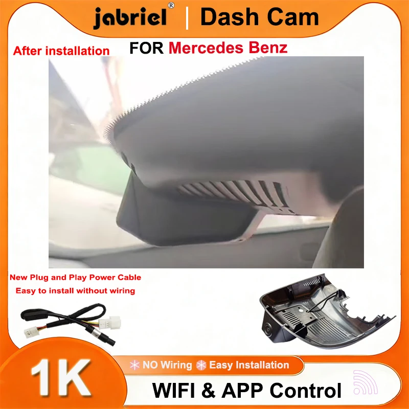 

Car DVR 1080P Wifi DashCam for Mercedes Benz gla cla a 45 220 220d 250 amg for Mercedes Benz GLA x156 CLA w117 A Class w176 w177