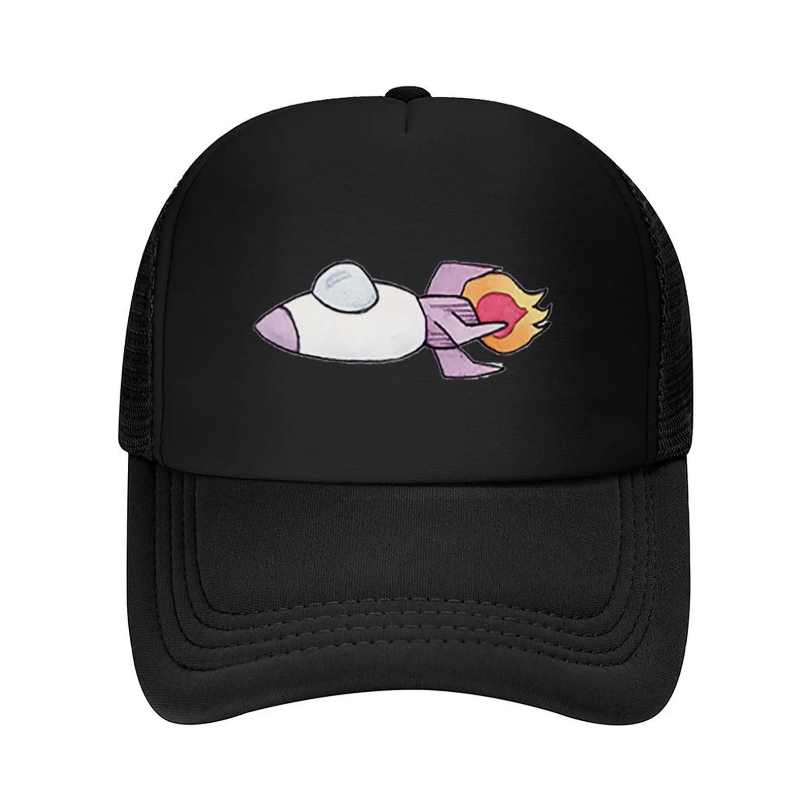 

Purple Rocket Baseball Cap Anime Hat men's big size hat dad hat western Mens Hats Women's