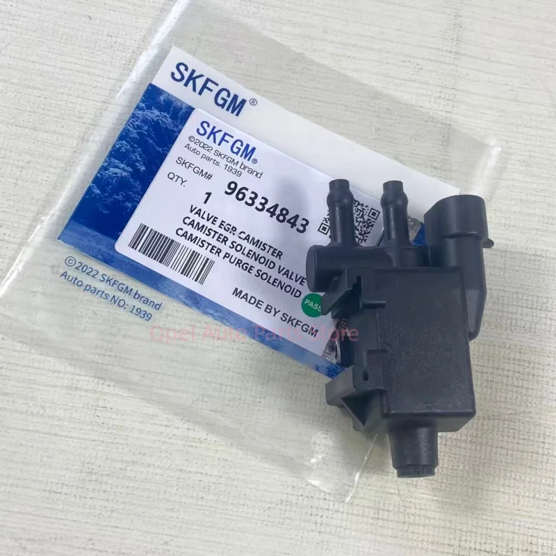 96334843 Emission Canister Purge Solenoid Valve, For Buick Excelle Chevrolet Aveo Daewoo Kalos Carbon Canister Control Valve