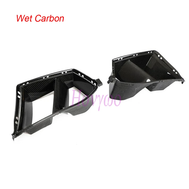 M3 M4 Reale In Fibra di Carbonio Paraurti Anteriore Copertura di Aspirazione Dell'aria Trim Per BMW G80 G81 G82 G83 Berlina Coupe