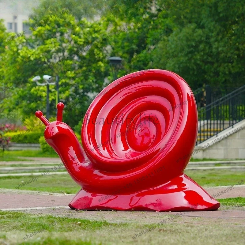 

Outdoor FRP Seat Decoration Shopping Mall Garden Scenic Spot Lawn Punch-in Decoration Landscape Sculpture