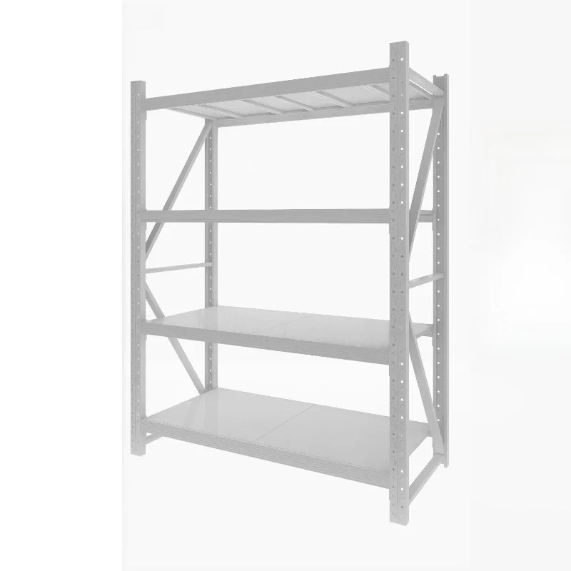 

Shelf Warehouse Storage Shelf Factory Warehouse Heavy Duty Multi-layer Butterfly Buckle Shelf Clothing Shelf Shelf Wholesale
