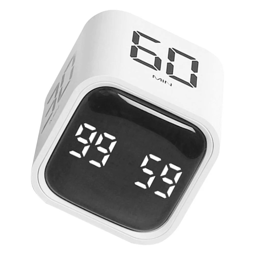 

Electronic Digital Kitchen For Cooking Baking Study Countdown Portable Small Kitchen Tool Household Timer Cube Timer Decor