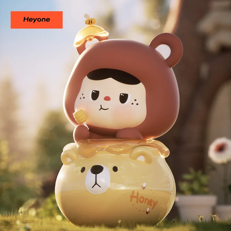 

Heyone Black Play Has A Full Spring Just Right Series Blind Box 2024 New Trendy Toy Figurine Ornament