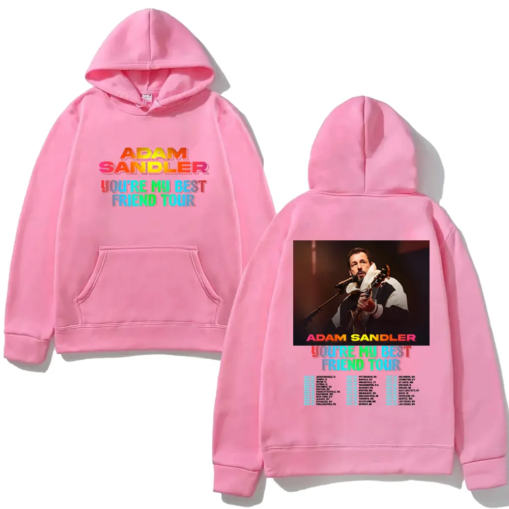 Adam Sandler Hoodie Mode Sweatshirts Harajuku Ästhetischer Hoody Klassisch Hochwertige Weiche Bequeme Punk Kapuzenpullover