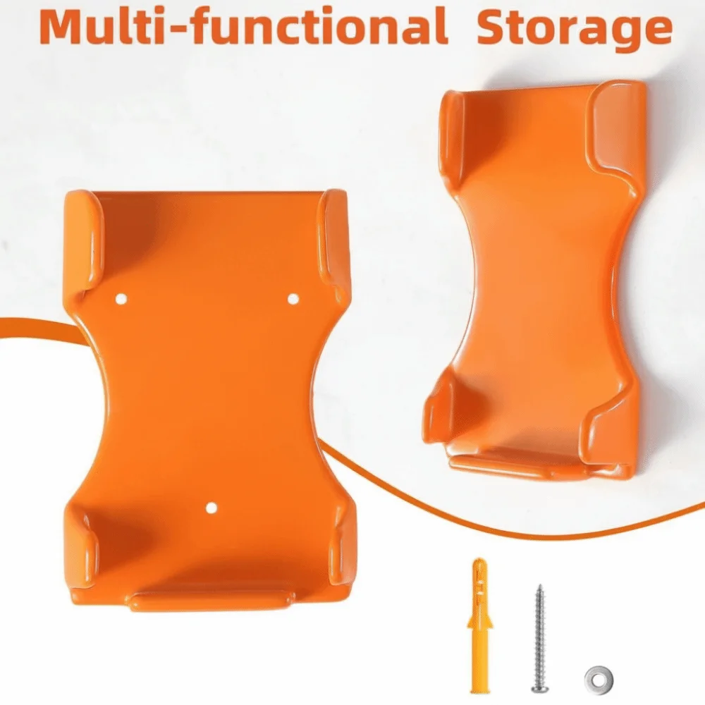 

Heavy Duty Leaf Blower Hanger Tool Storage Space-saving Design Leaf Blower Holder Supports 150 Pounds Protective Mount