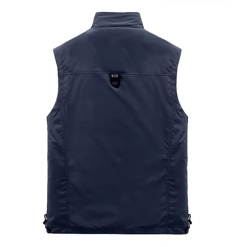 Summer New Pockets Men US Tactical Hiking Fishing Vest Mens Photographer Waistcoat Mesh Cargo Camping Climb Jacket Tool Vest