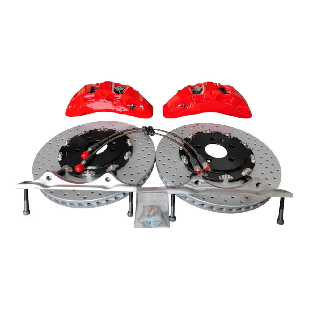 

Комплект передних тормозов 9N с гоночным тормозным диском 405 мм, 20-дюймовые 6-поршневые суппорты для Audi A8 D5 2019-2021