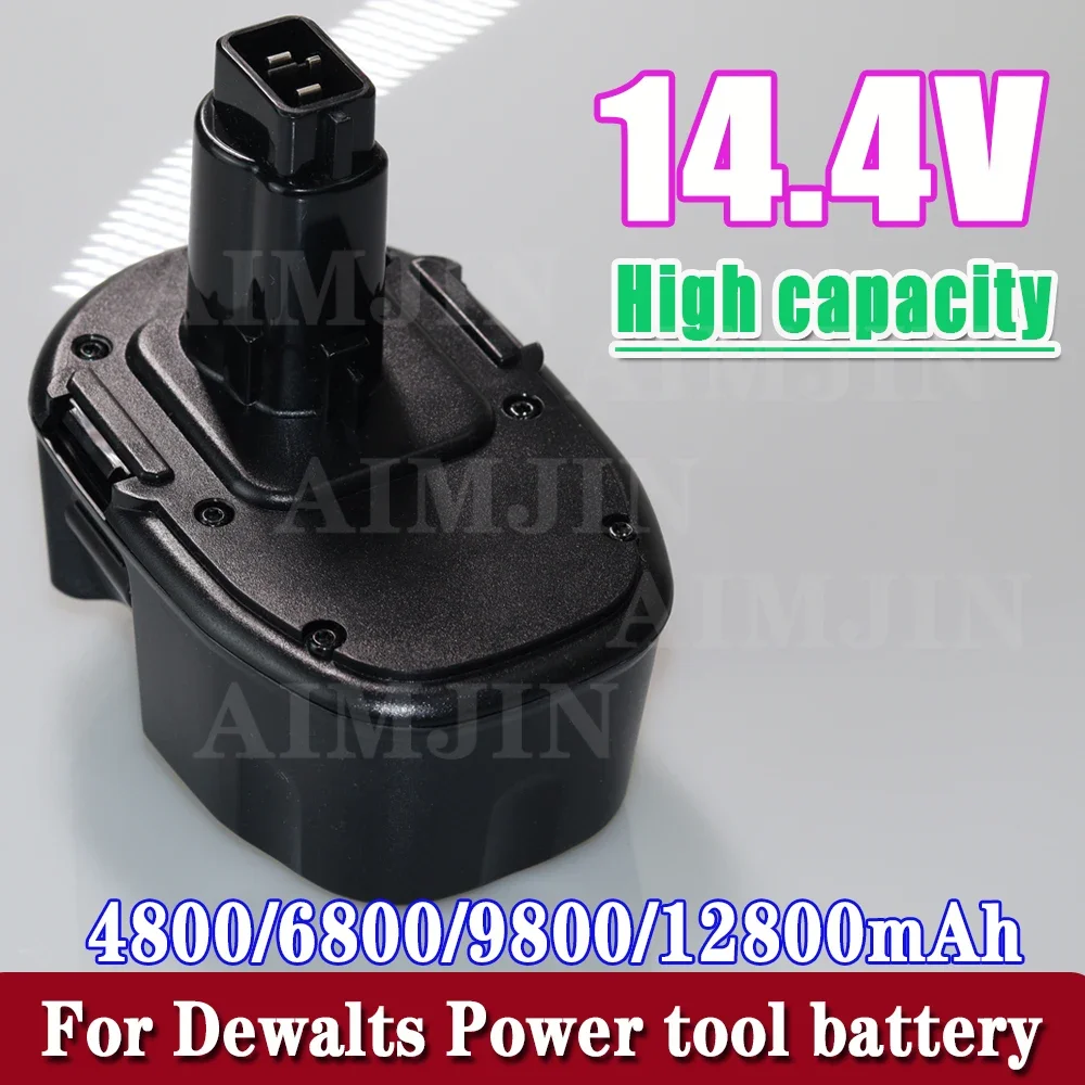 

for Dewalt 6800mAh 14.4V Ni-MH Replacement Battery 14.4V XRP DC9091 DC9094 DW9091 DE9091 DE9092 14.4 Volt Cordless Power Tools