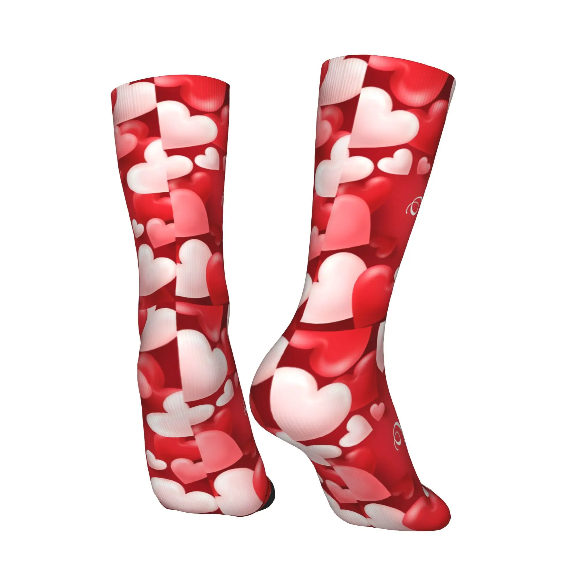 데이 양말 프린트 남성용 폴리에스테르