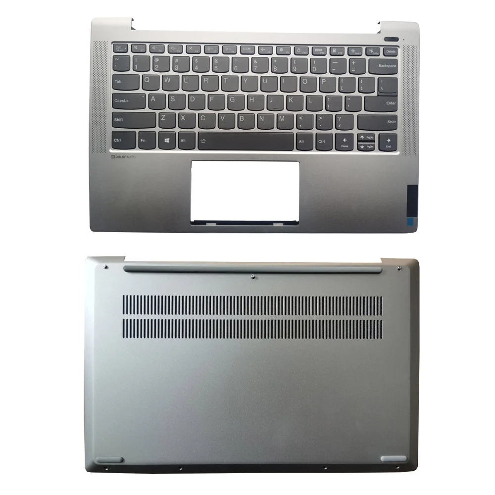 

New For Lenovo IdeaPad AIR 14 2020 5 14IIL05 14ITL05 Laptop US Keyboard With Palmrest Upper Cover/Bottom Base Case