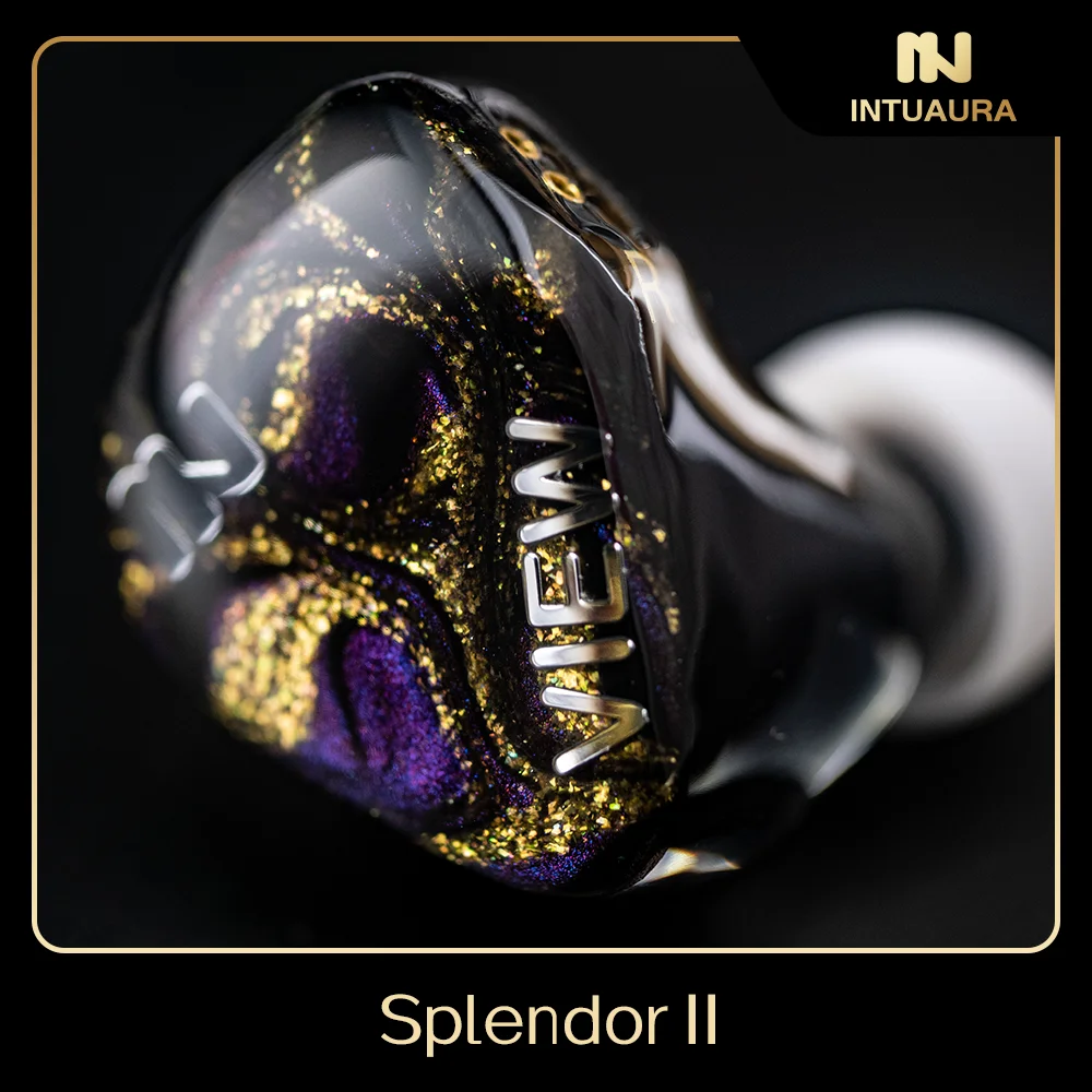 

INTUAURA Splendor II 1DD 10mm Dynamic + 4BA Drivers HiFi Wired Earphones with 3.5mm+4.4mm Interchangeable plugs
