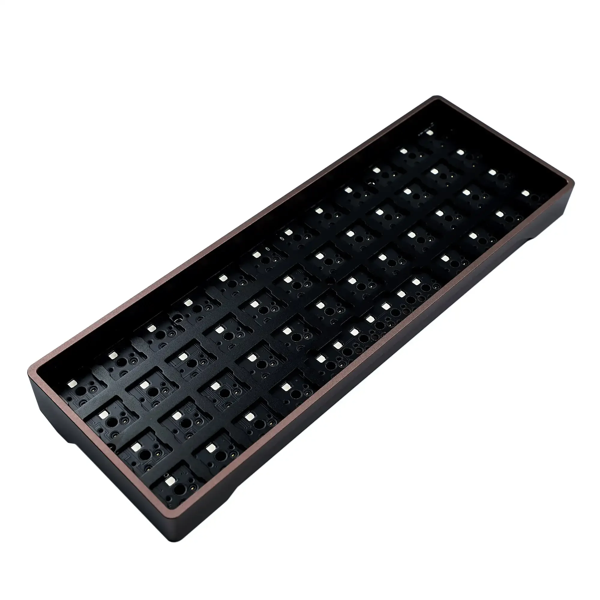 40% 40スワップキット | qmk経由フルrgb hots swapple pcb cncアルミ