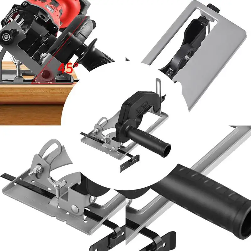 Soporte Universal para amoladora angular, Base protectora para mesa de carpintería