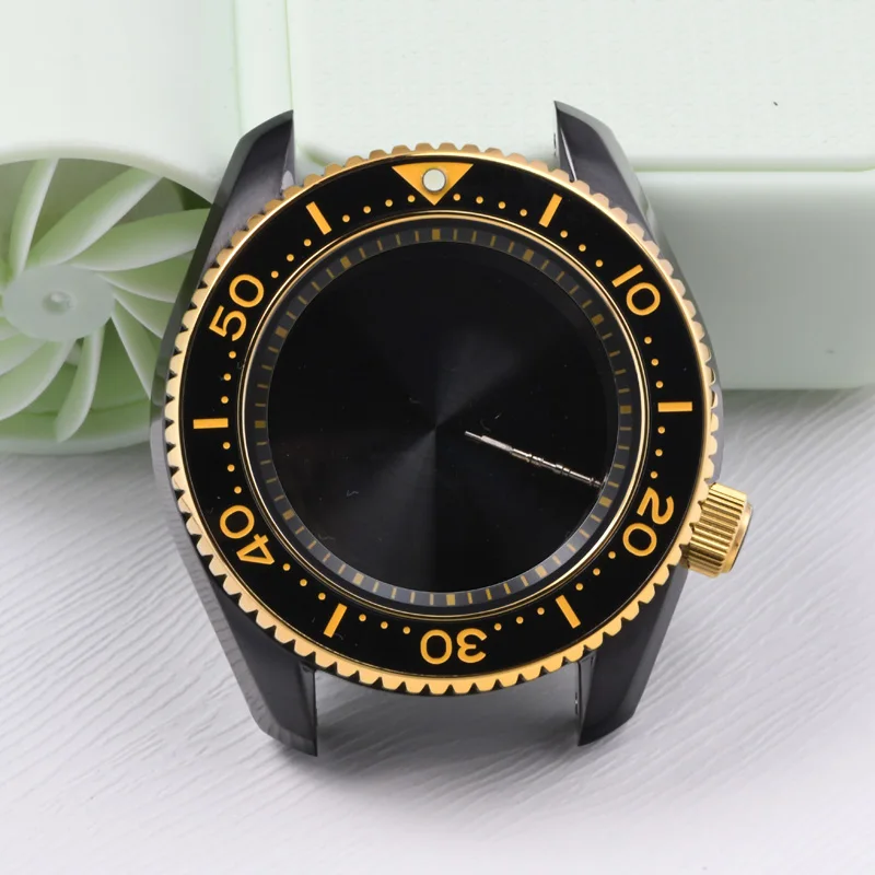 

Корпус часов MM300 3,8 часа, стальной корпус, светящееся сапфировое стекло, часы для дайвинга для NH35/NH36, аксессуары для часов с автоматическим механизмом