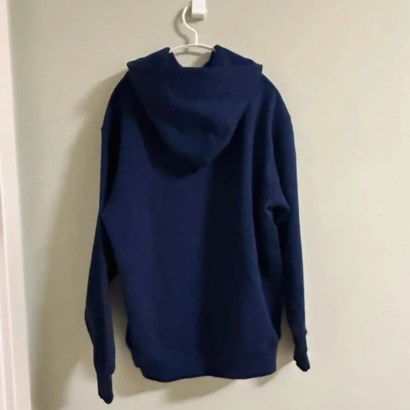 الملكي الأزرق شعاع هوديس الشتاء موضة الشارع منشفة مطرزة القطن الرباط هود البلوز الرجال النساء Cleanfit Hoosy